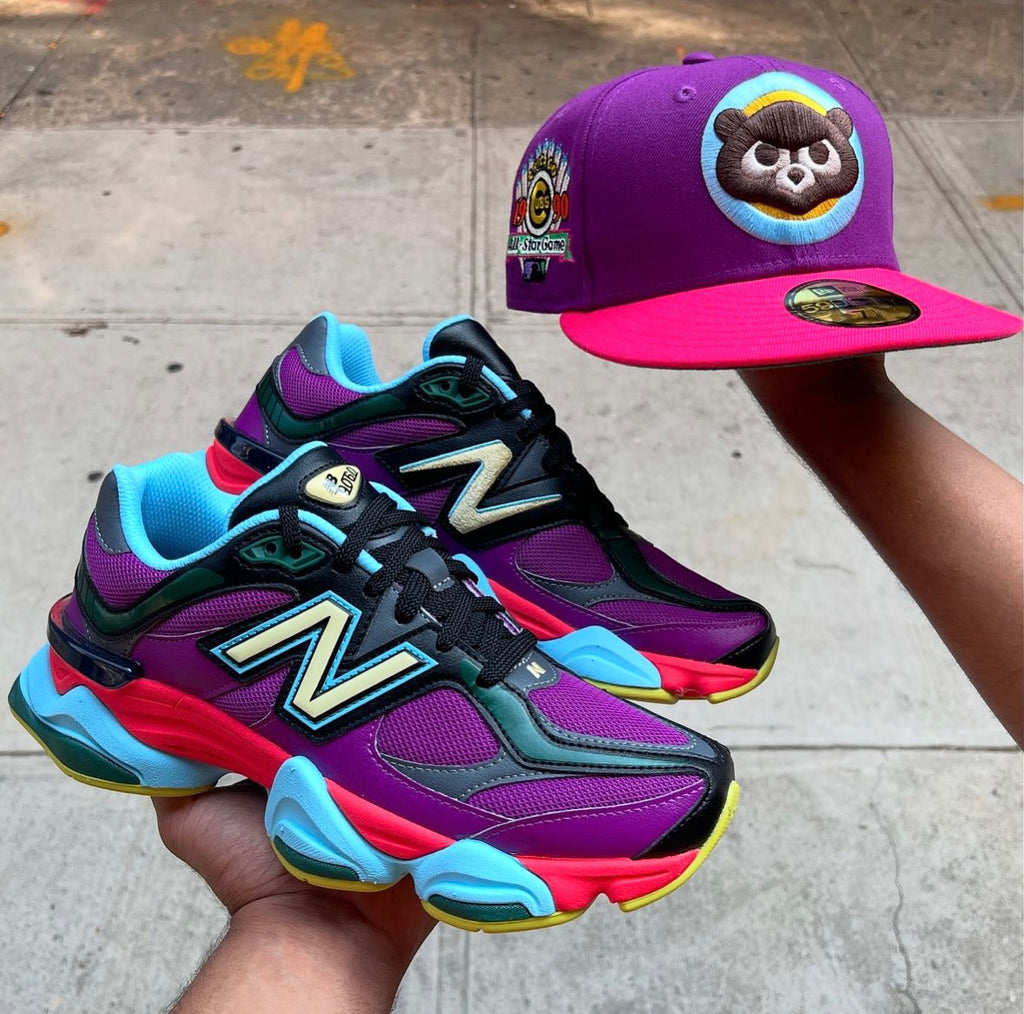 NEW BALANCE X TRAINER PURPLE BLACK BLUE