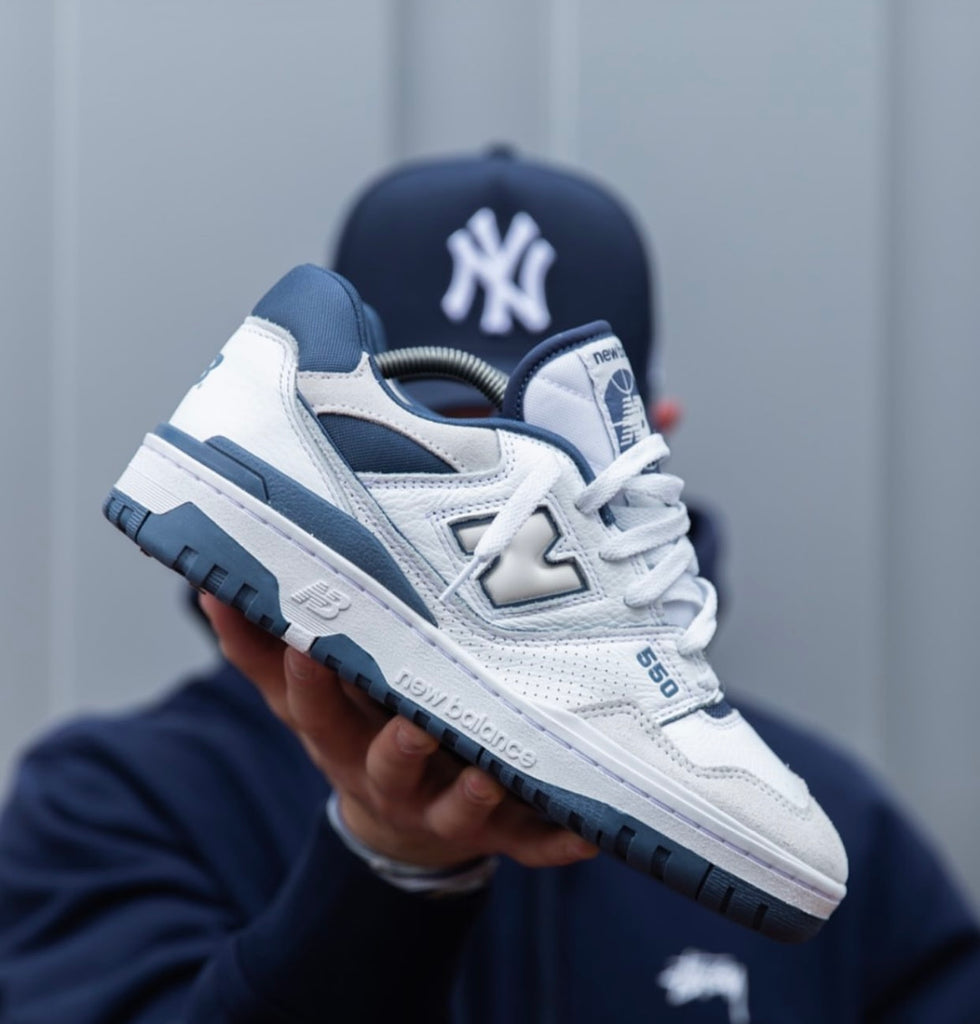 NEW BALANCE CLASSIC HIGH WHITE NAVY