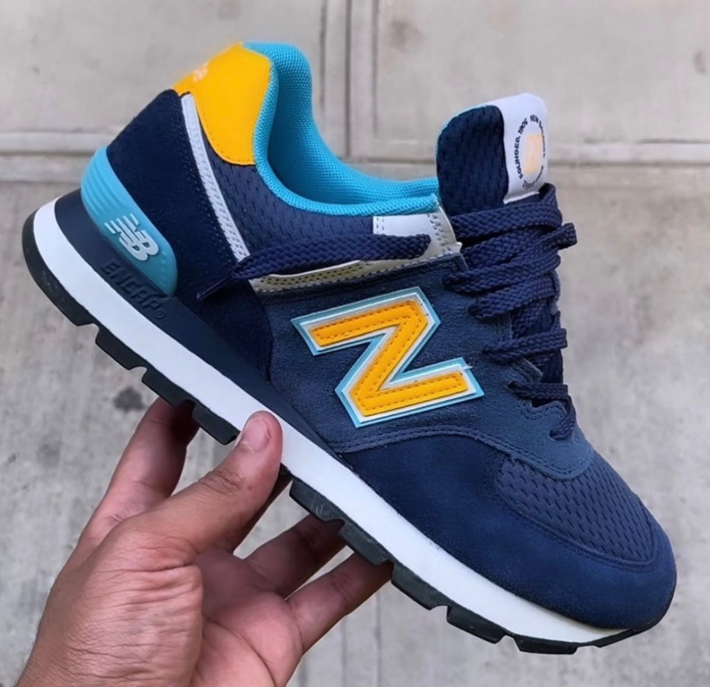 NEW BALANCE CLASSIC AQUA YELLOW