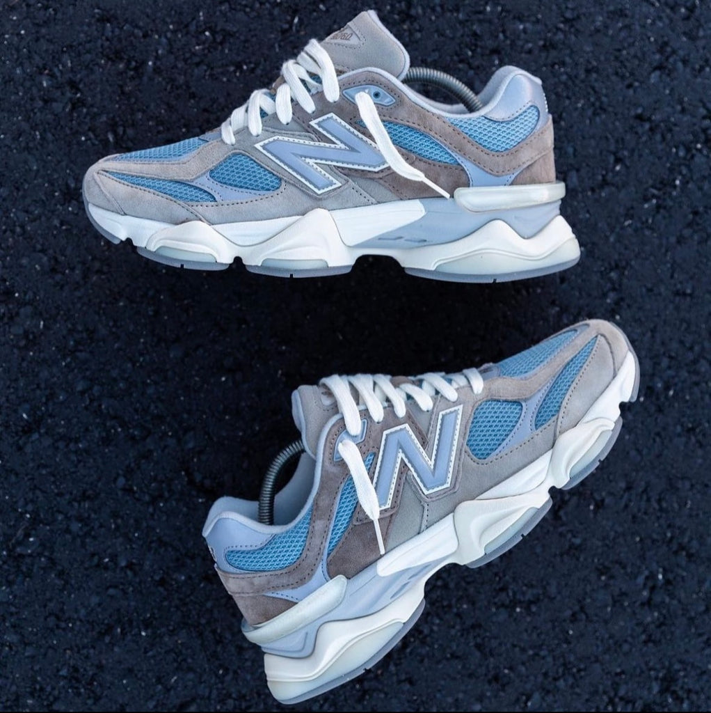 NEW BALANCE X TRAINER GREY BROWN BLUE