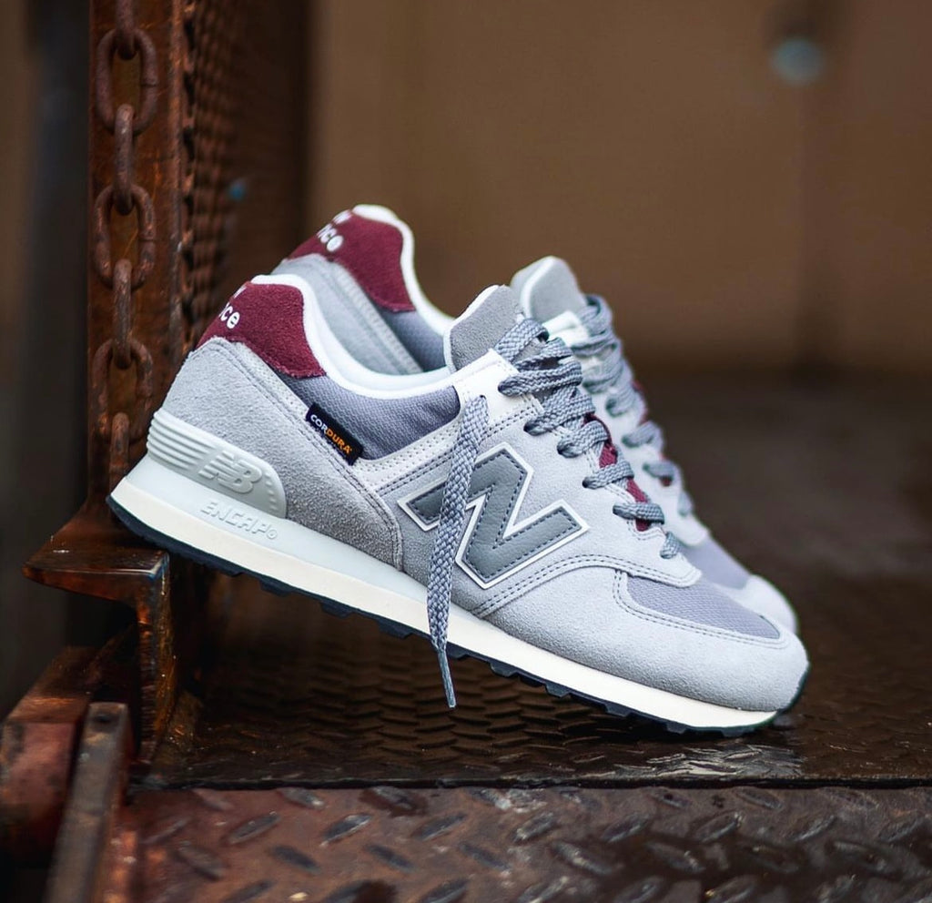 NEW BALANCE CLASSIC GREY MAROON