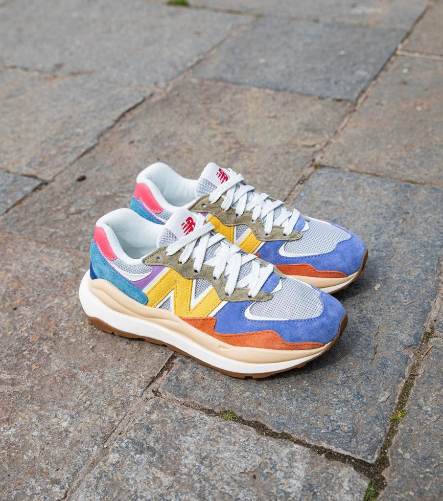 NEW BALANCE TRAINER BLUE MULTICOLOR